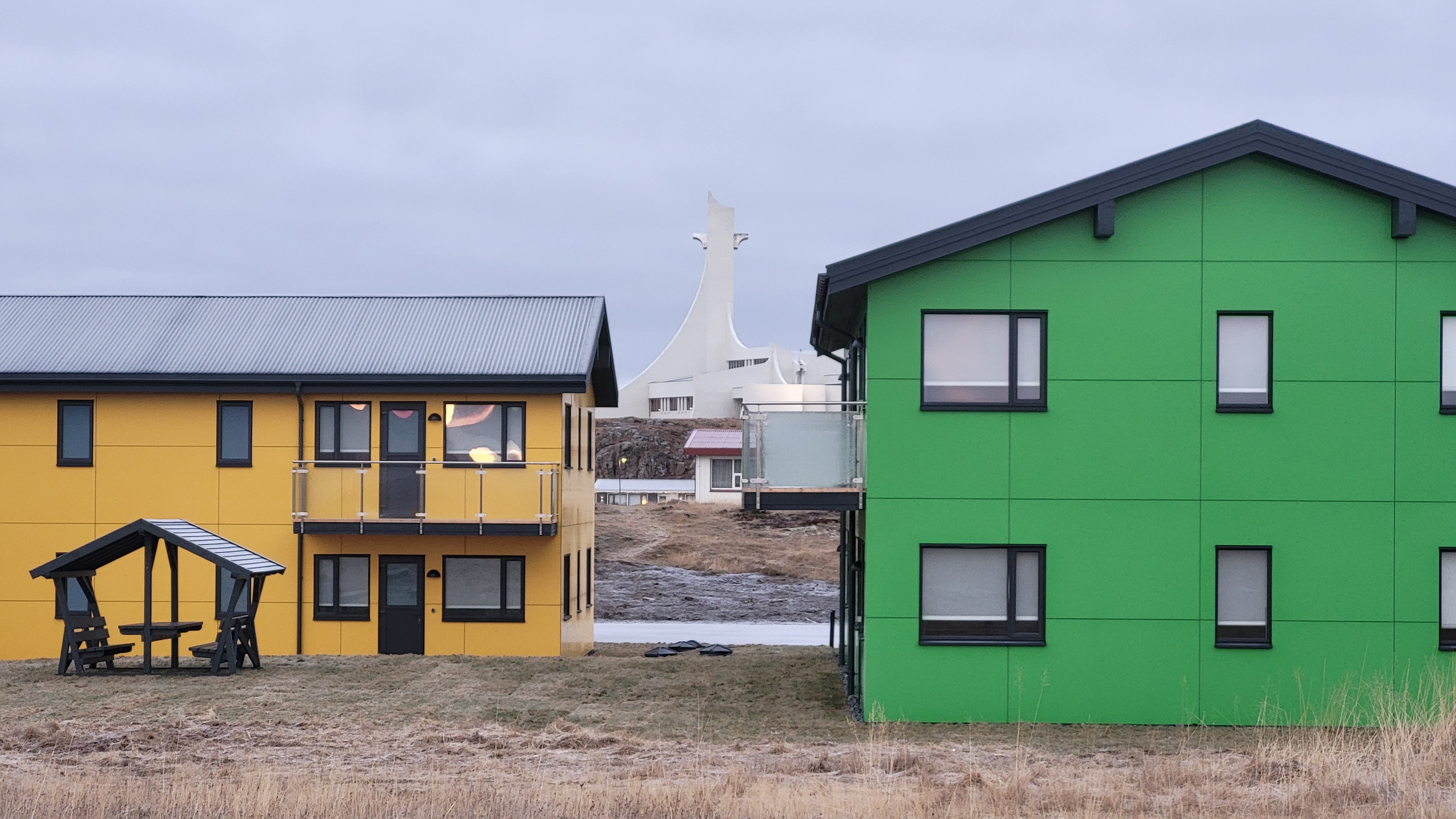 Víkurhverfi hefur tekið stakkaskiptum.