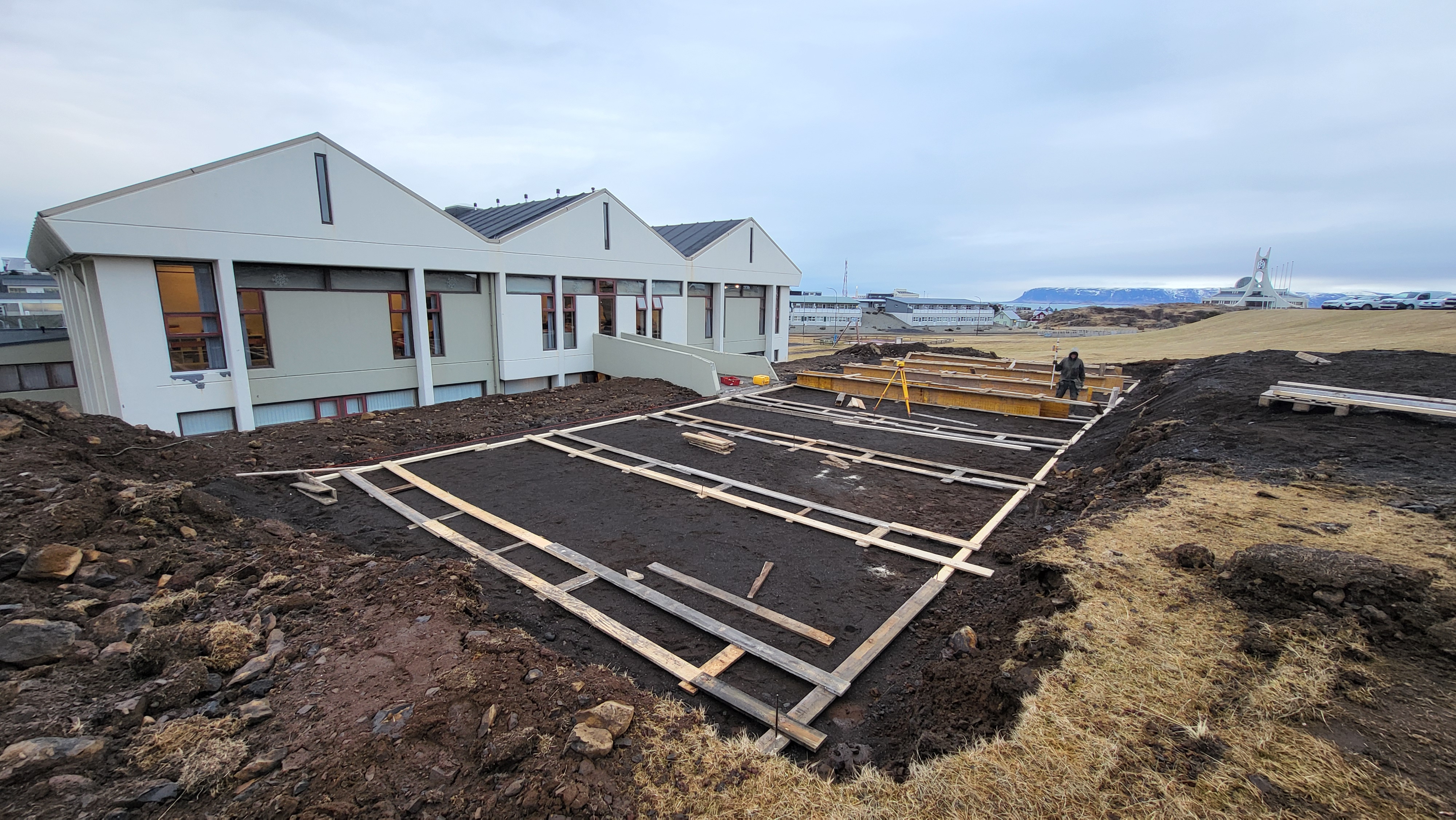 Mikil breyting hefur orðið á húsakosti Grunnskólans í Stykkishólmi.