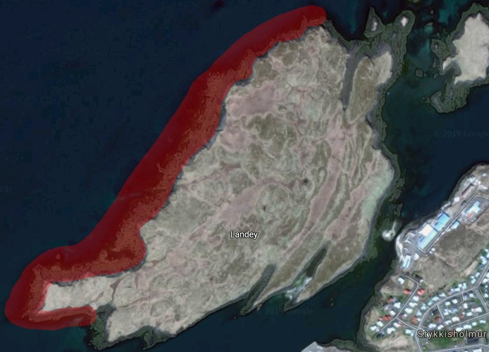 Réttindi til nýtingar sjávargróðurs við Landey til leigu