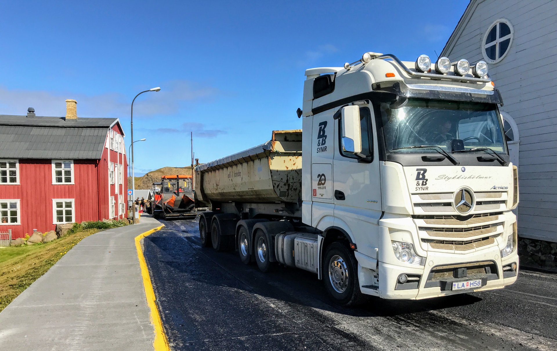 Malbikun í fullum gangi