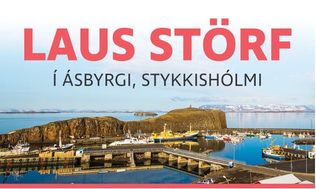 Laust starf í Ásbyrgi, Stykkishólmi