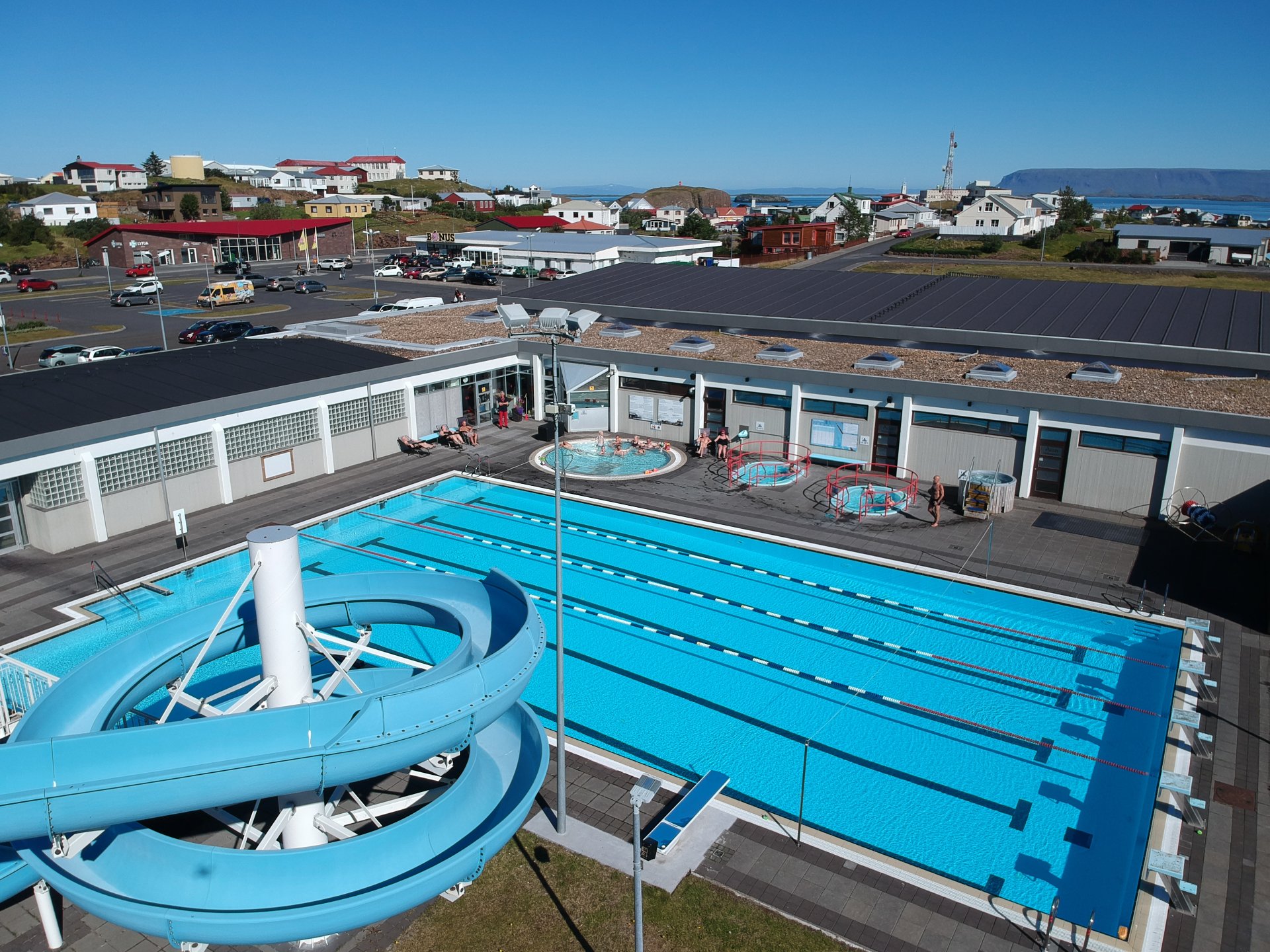 Framkvæmdir við Sundlaug Stykkishólms