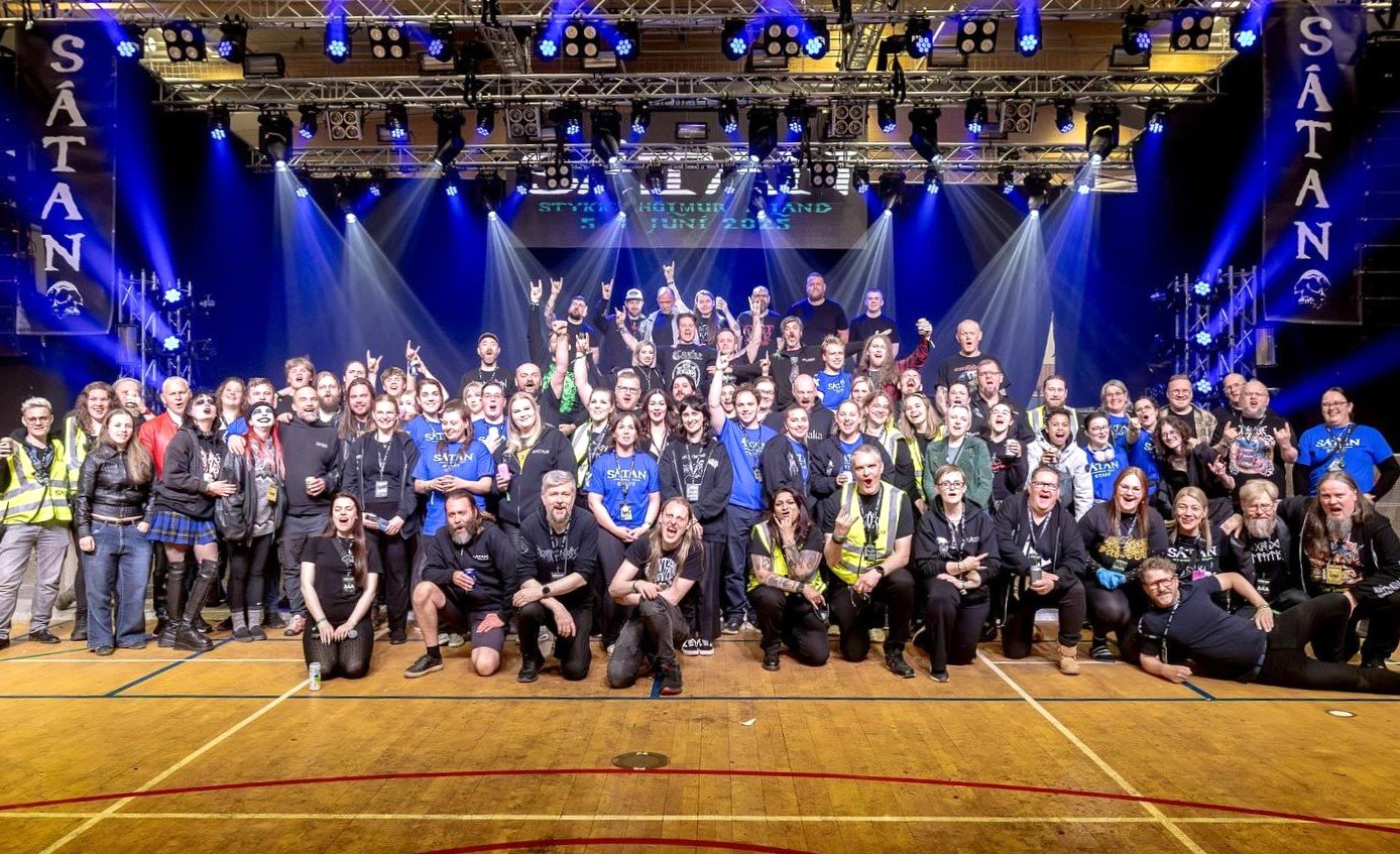 Stór hópur stendur að baki hátíðarinnar. Mynd af fb-síðu Sátunnar.