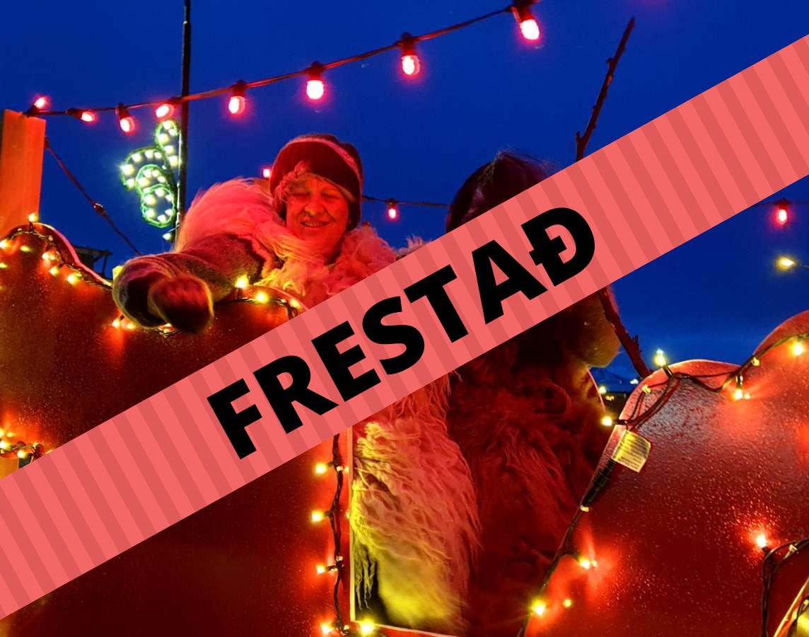 Jólalest frestað vegna nýsmits