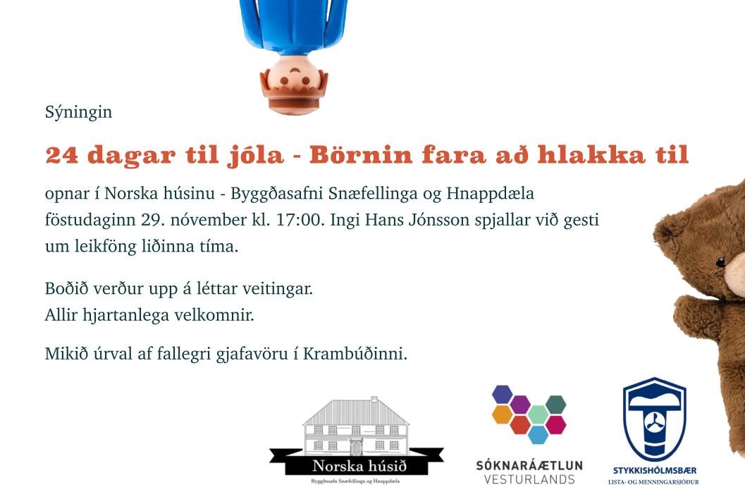 24 dagar til jóla í Norska húsinu