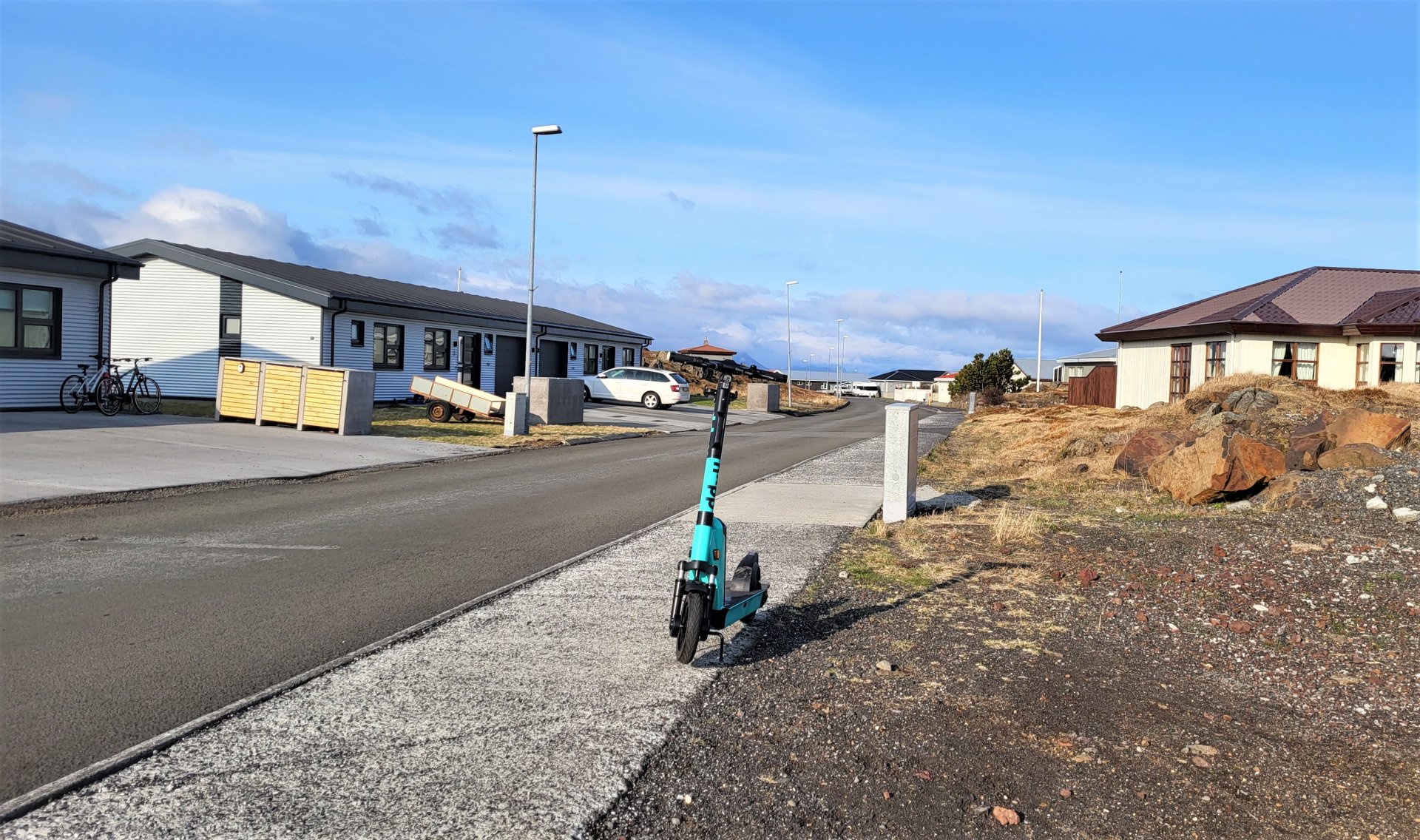 Hopp hjól í Stykkishólmi