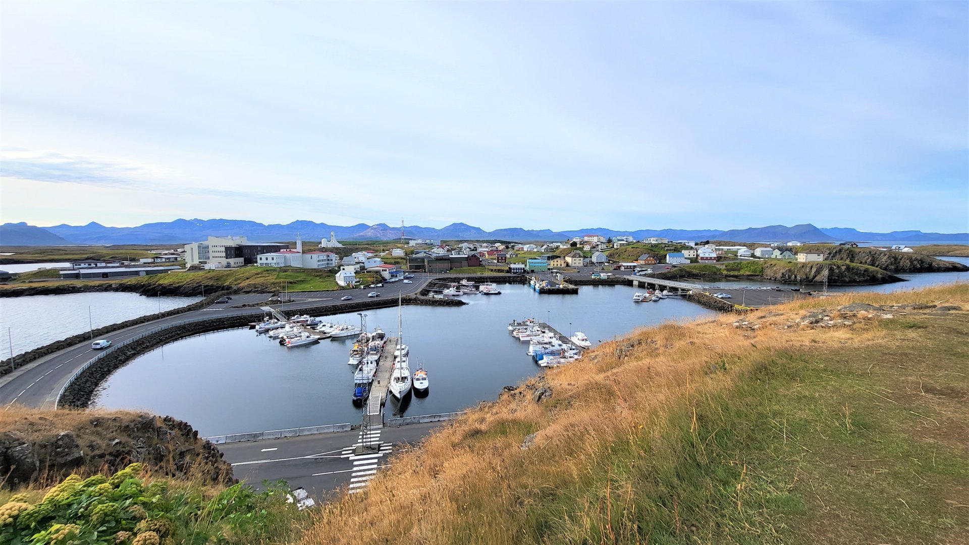 Stykkishólmur í ágústmánuði 2023