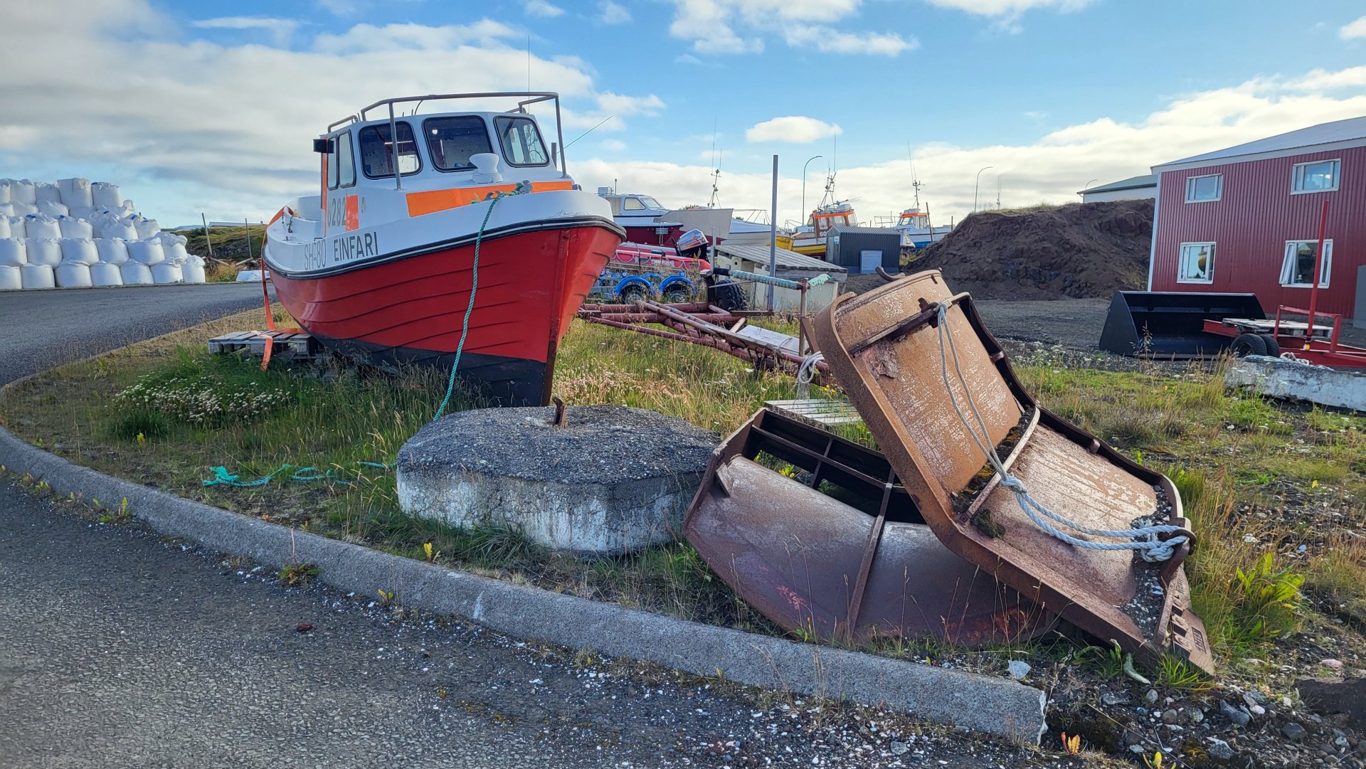 Mynd frá svæðinu.