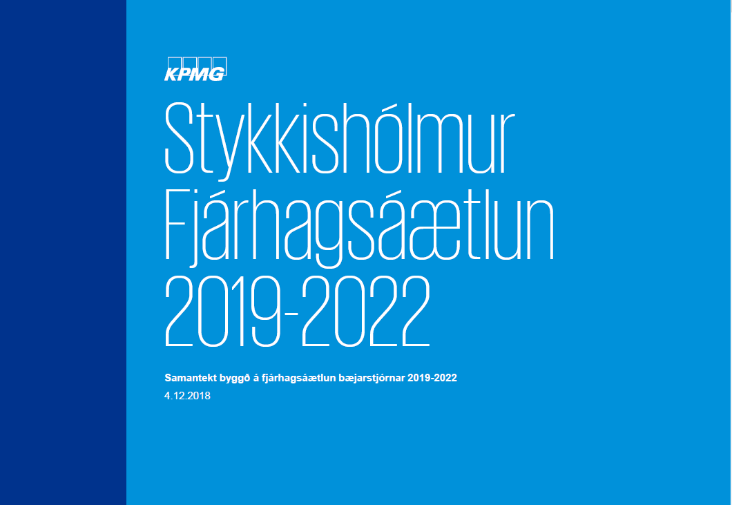 Fjárhagsáætlun Stykkishólmsbæjar 2019 ? Greinargerð bæjarstjóra