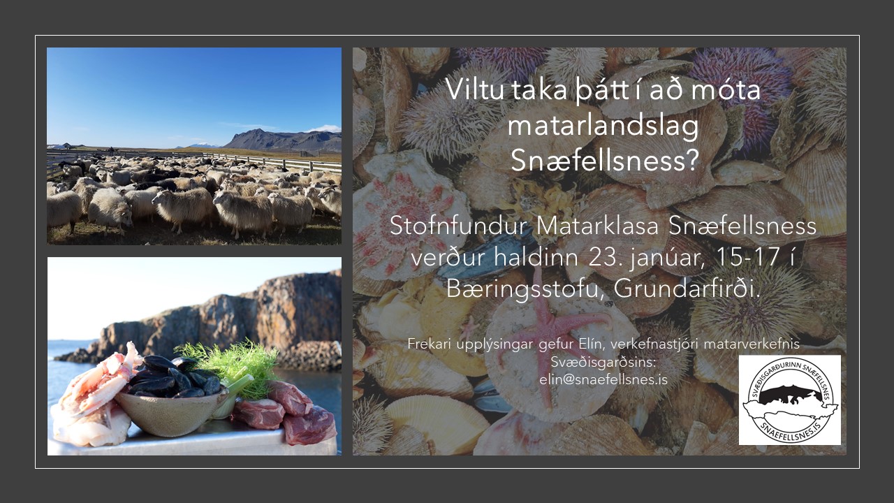 Stofnfundur Matarklasa Snæfellsness