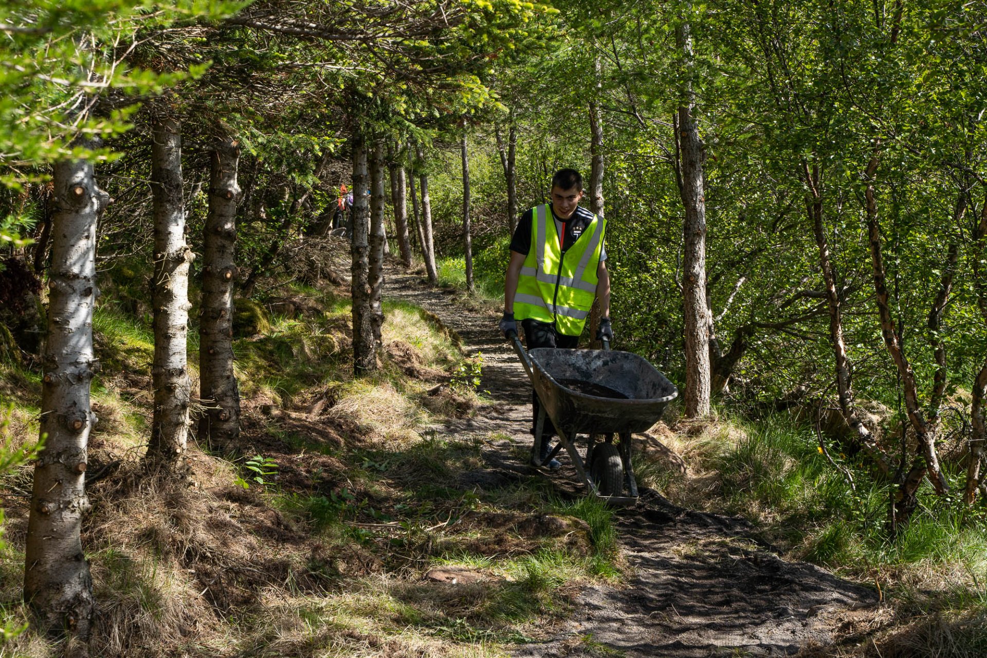 Nýjar gönguleiðir í Grensás