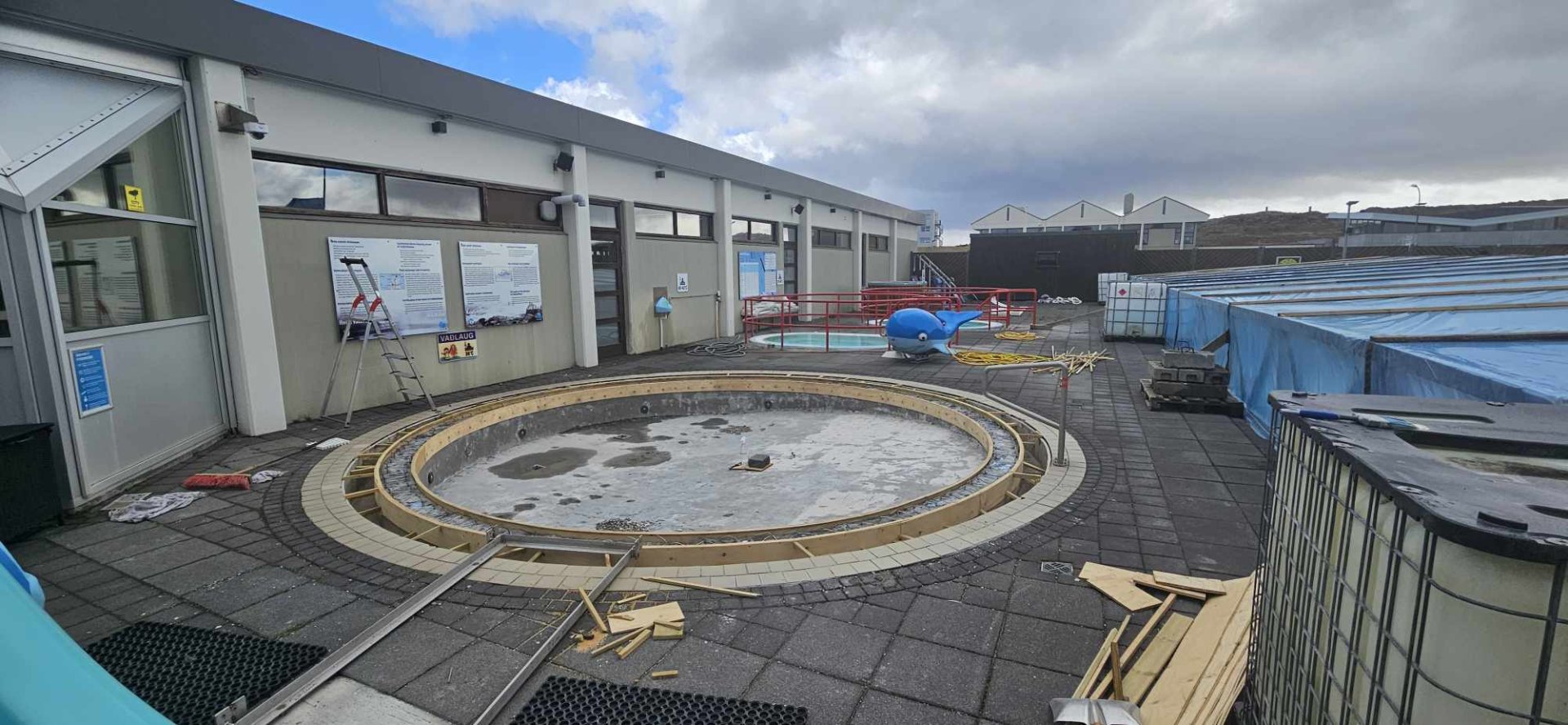 Framkvæmdir ganga vel