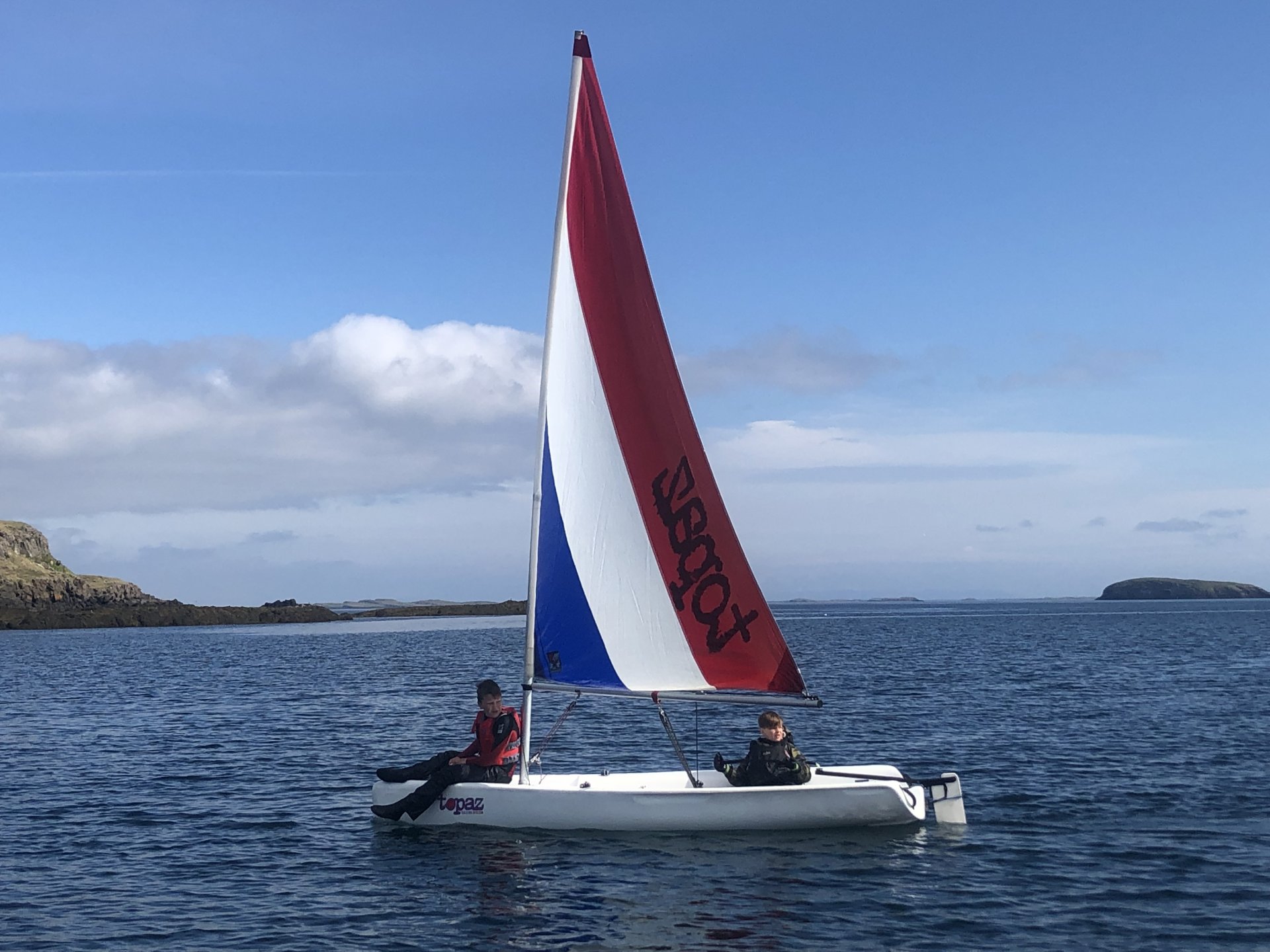 Mikil ánægja með siglinganámskeið sem lýkur á morgun með gleði á bryggjunni