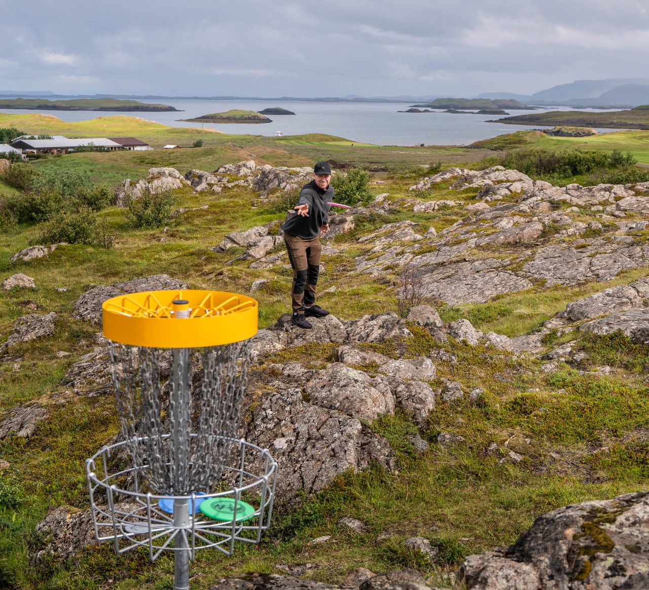 Frisbígolfvöllur í Stykkishólmi