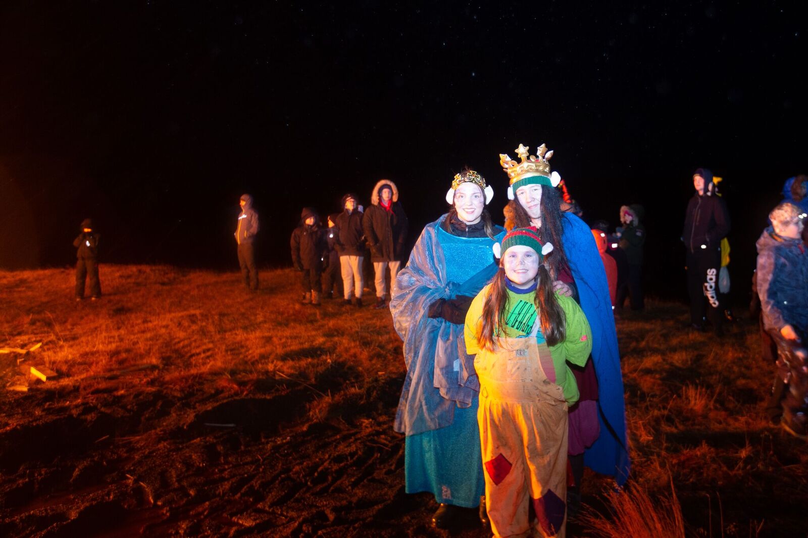 Þrettándabrenna og flugeldasýning
