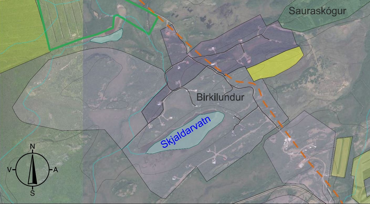 Vinnslutillögur vegna skipulagsbreytinga við Birkilund