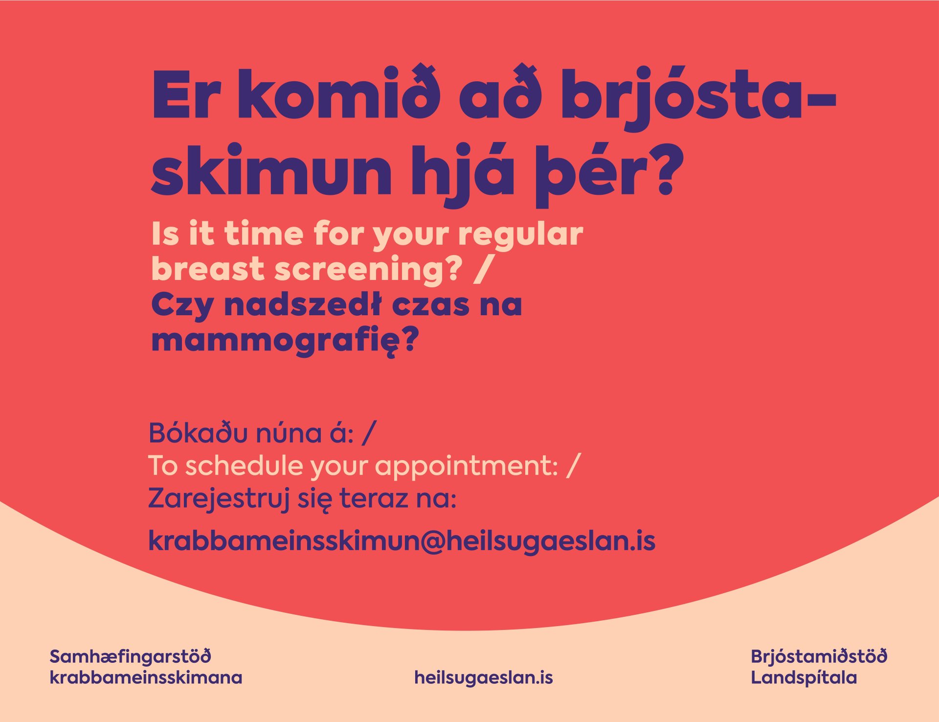 Brjóstaskimun í Stykkishólmi