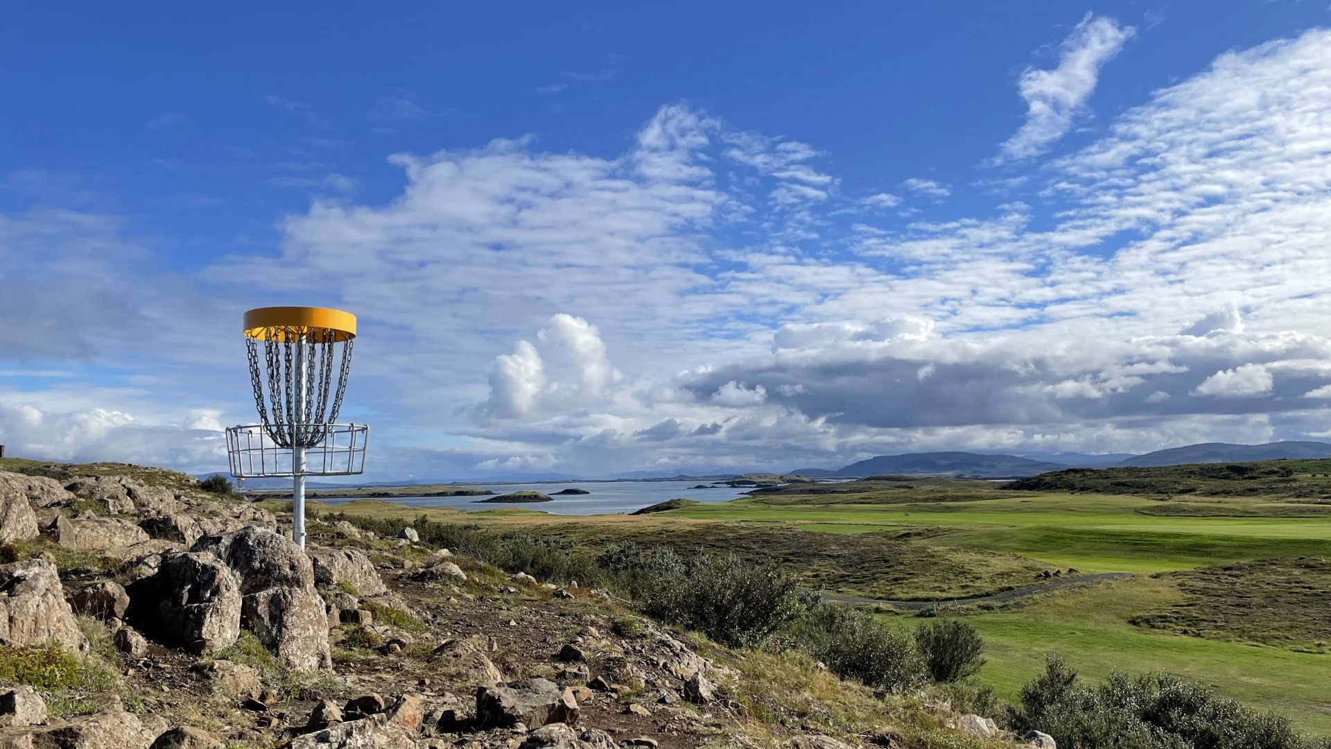 Frisbígolfvöllur í Stykkishólmi