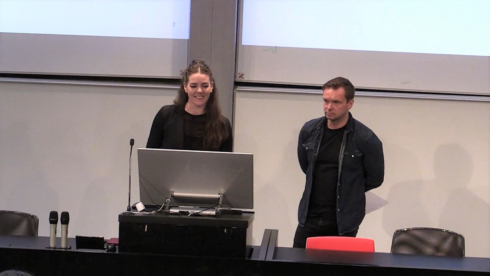 Gunnhildur Gunnarsdóttir og Gísli Pálsson