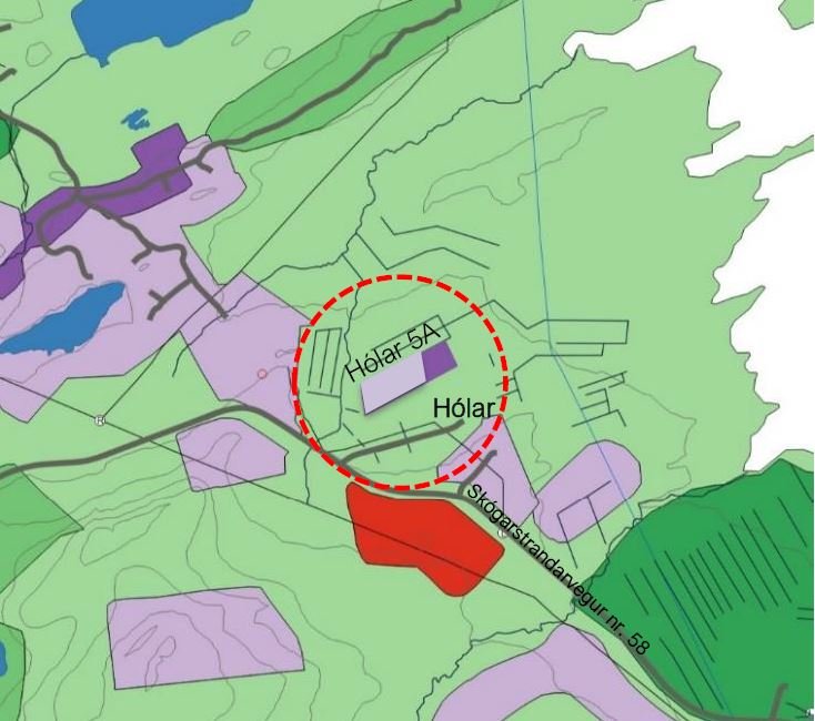 Skipulagslýsing fyrir Hóla 5A