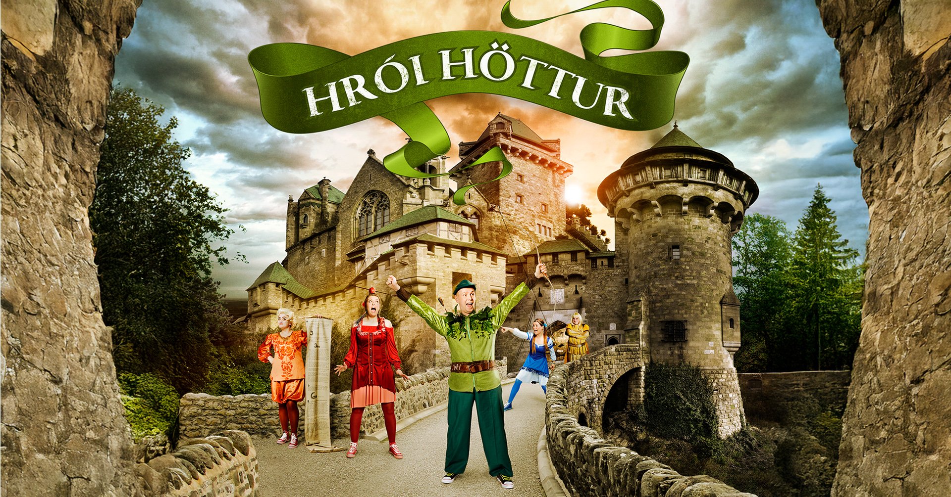 Lotta sýnir Hróa Hött á sjómannadaginn