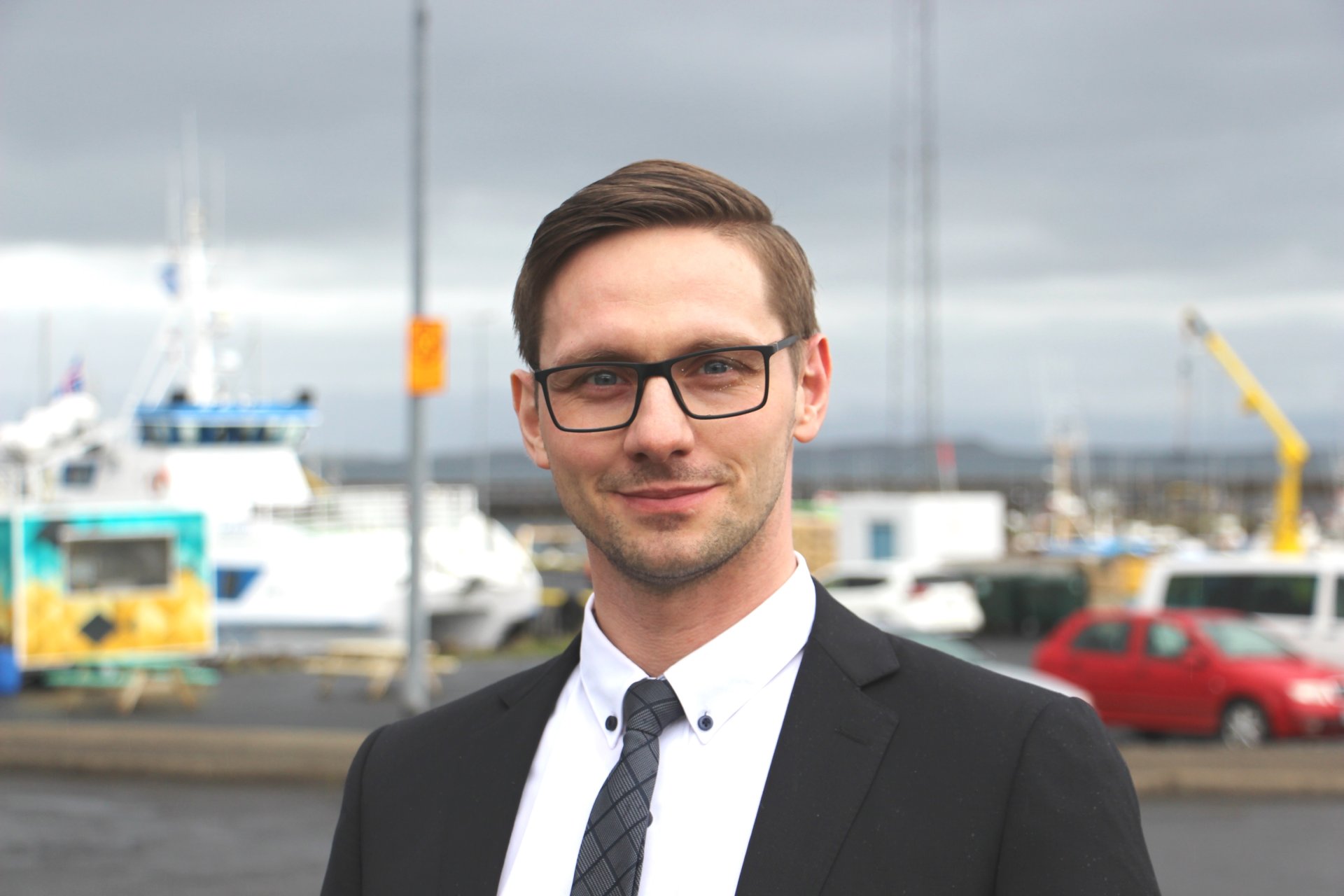 Jakob Björgvin, bæjarstjóri.