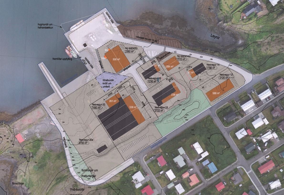 Lóðin Nesvegur 14a laus til umsóknar