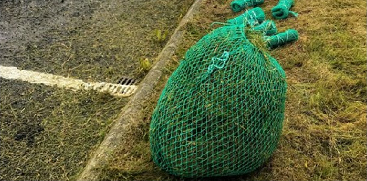 Allir rosa ánægð með heynetið