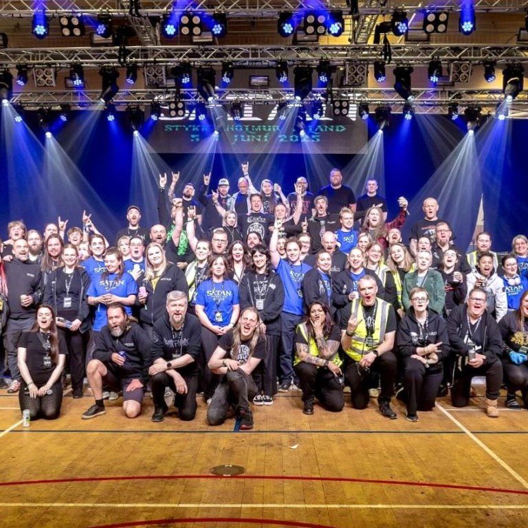 Stór hópur stendur að baki hátíðarinnar. Mynd af fb-síðu Sátunnar.