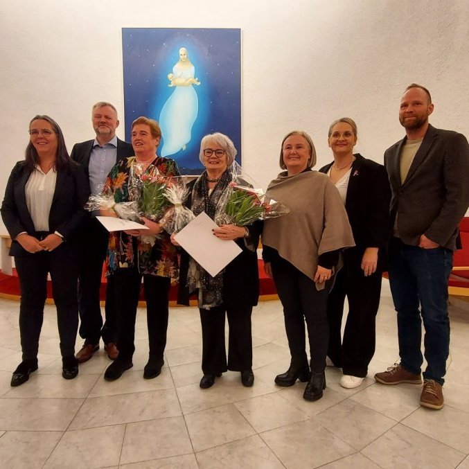 Svanborg og Gréta voru heiðraðar á opnunarhátíðinni 2024