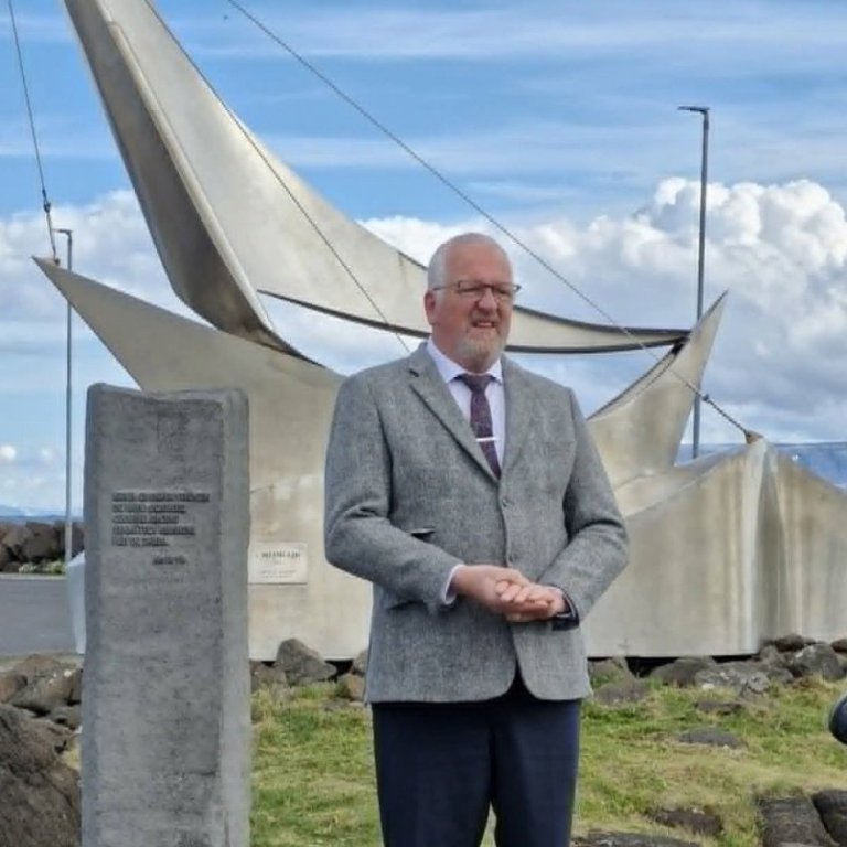 Sigurður Páll flytur ávarp
