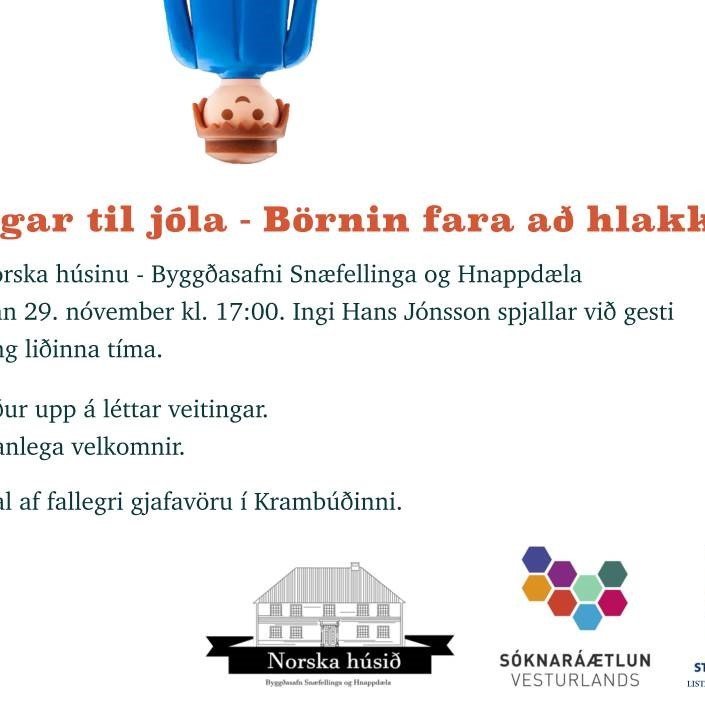 24 dagar til jóla í Norska húsinu