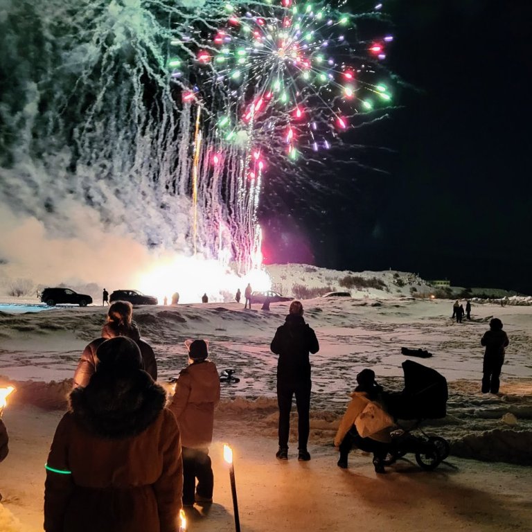 Mynd frá þrettándanum 2023.