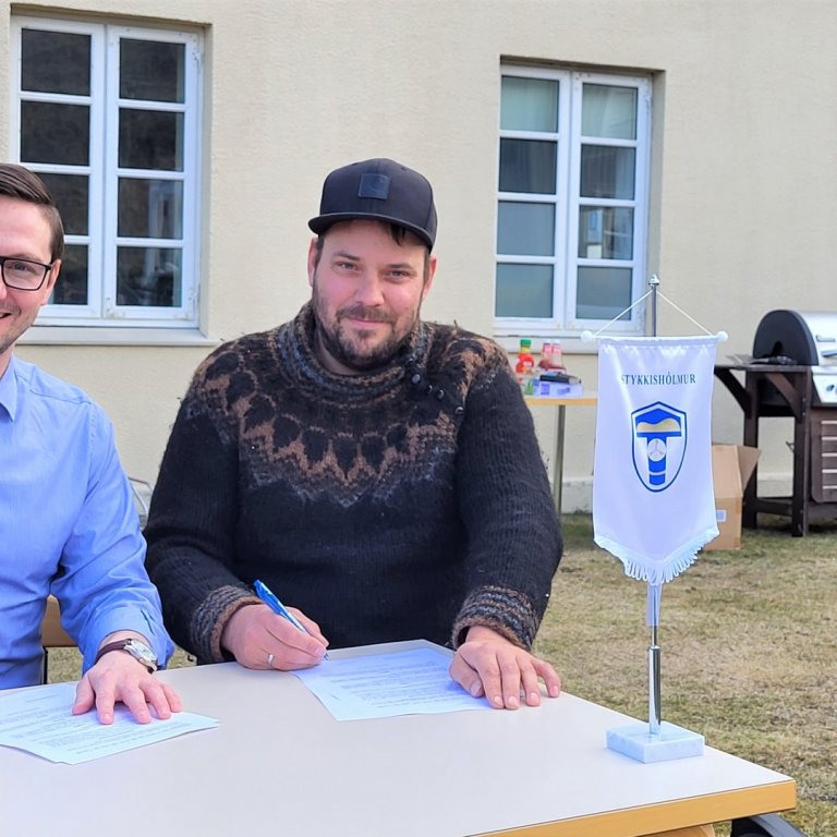 Hopp hjól í Stykkishólmi