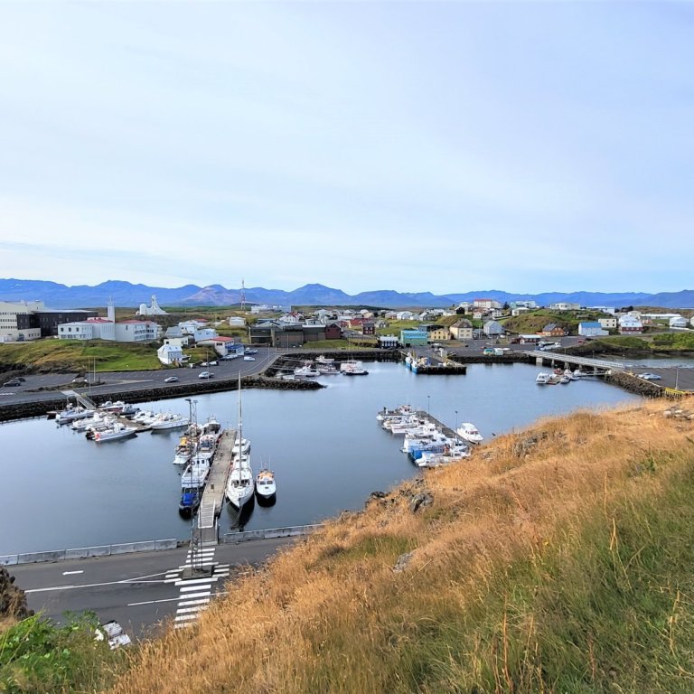 Stykkishólmur í ágústmánuði 2023