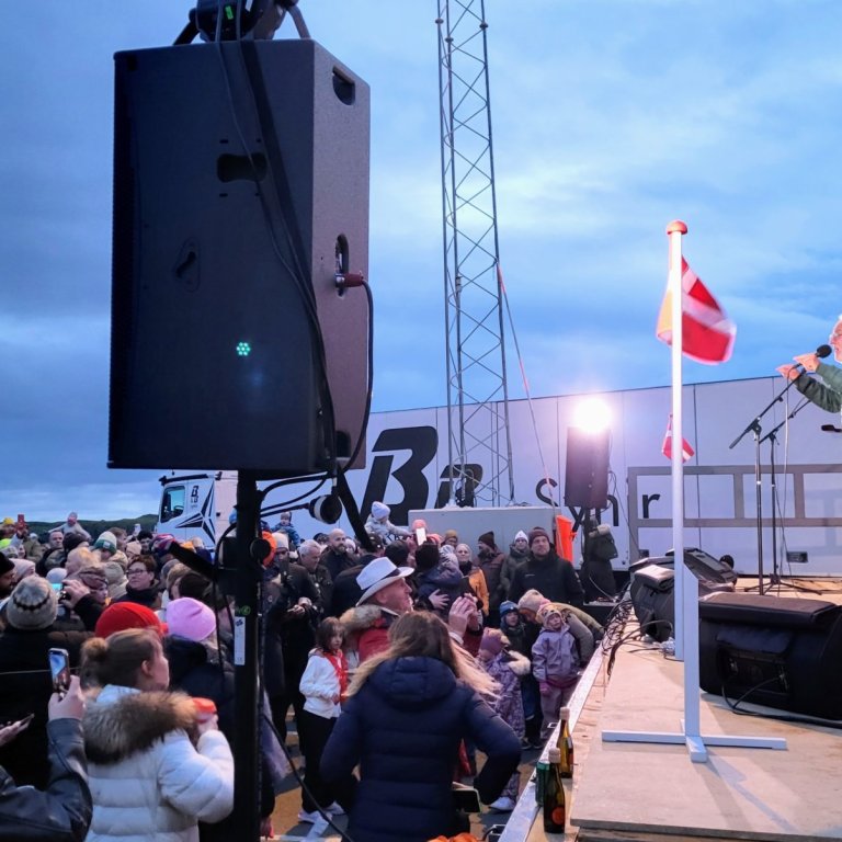 Danski júróvisjónfarinn Jørgen Olsen á Dönskum dögum 2024