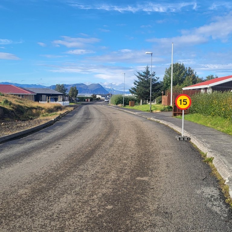 Framkvæmdir við Aðalgötu