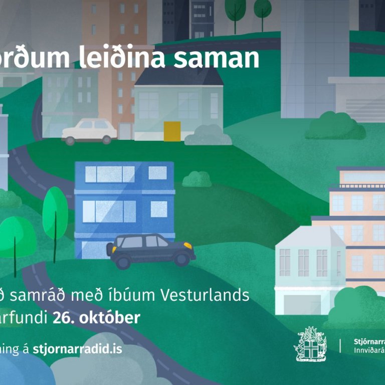 Samráðsfundur verður miðvikudaginn 26. október kl. 15:00