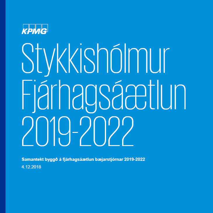 Fjárhagsáætlun Stykkishólmsbæjar 2019 ? Greinargerð bæjarstjóra