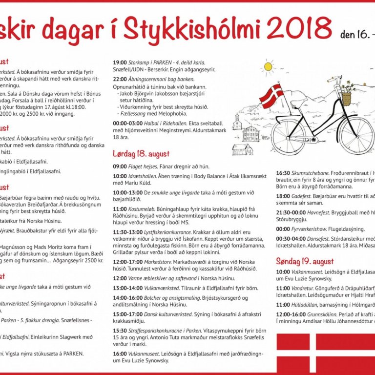 Danskir dagar 2018