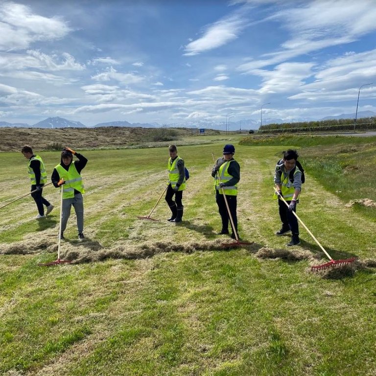 Vinnuskólinn hefur lokið störfum í sumar