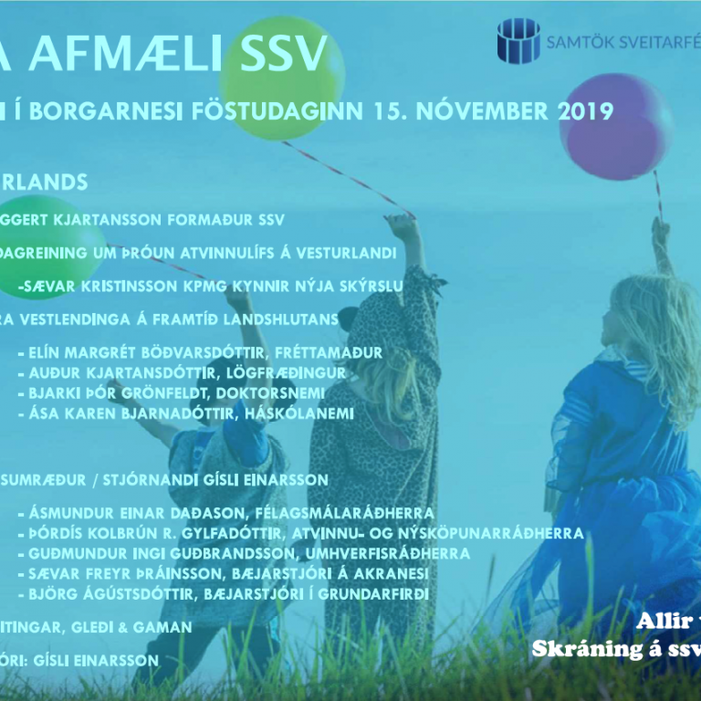 Samtök Sveitarfélaga á Vesturlandi 50 ára