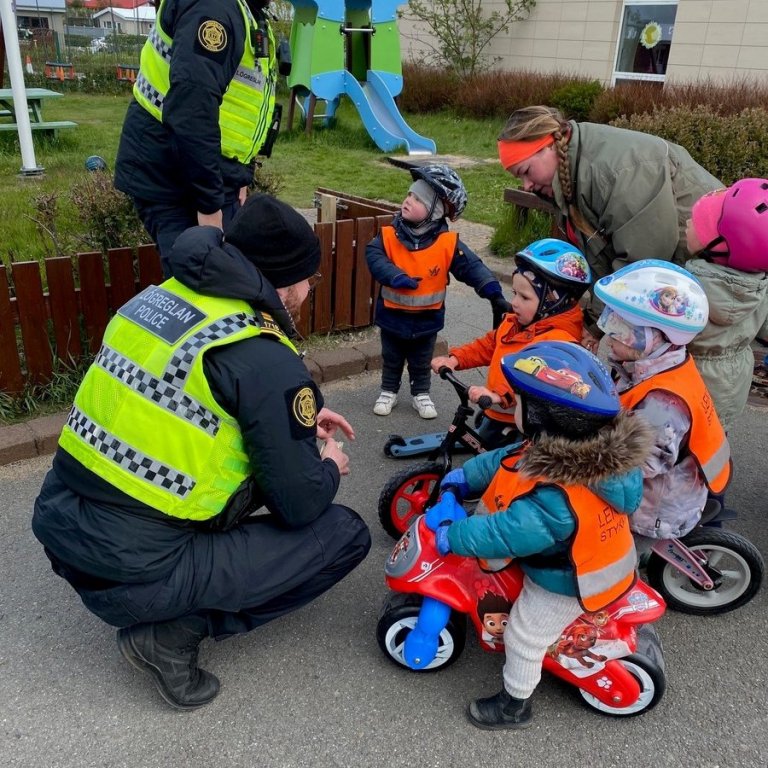 Sumarhátíð og hjóladagur í leikskólanum