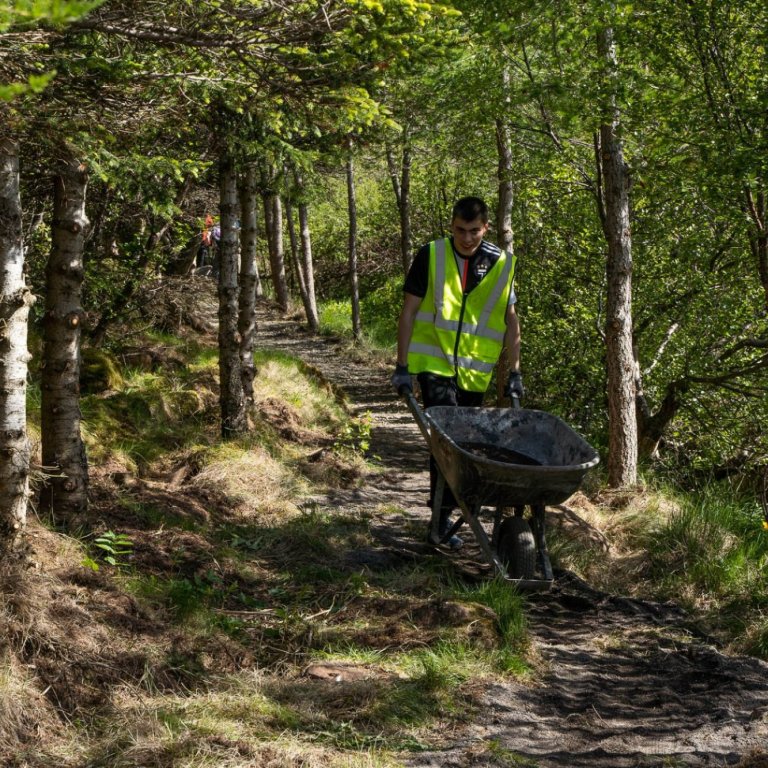 Nýjar gönguleiðir í Grensás
