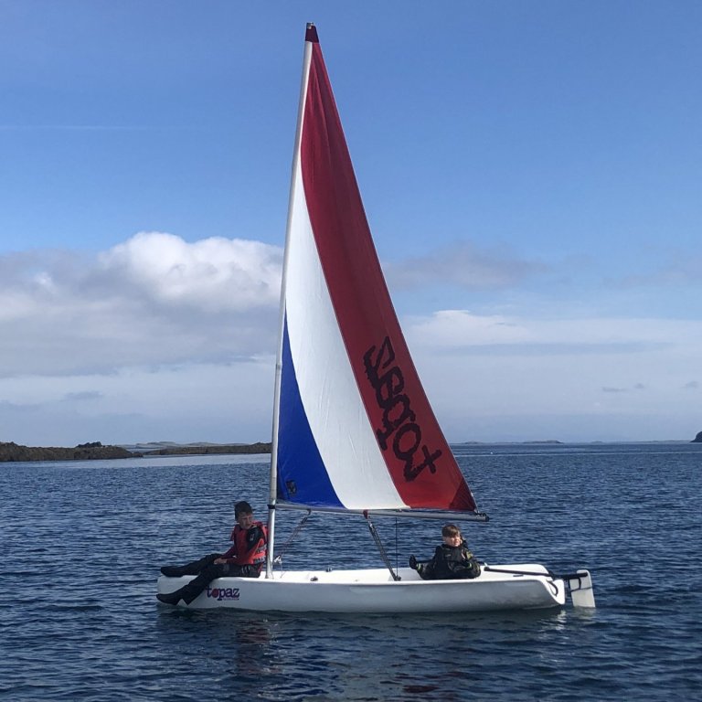 Mikil ánægja með siglinganámskeið sem lýkur á morgun með gleði á bryggjunni