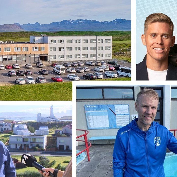 Geggjuð stemmning í Stykkishólmi - Opnunarhátíð á hótelinu