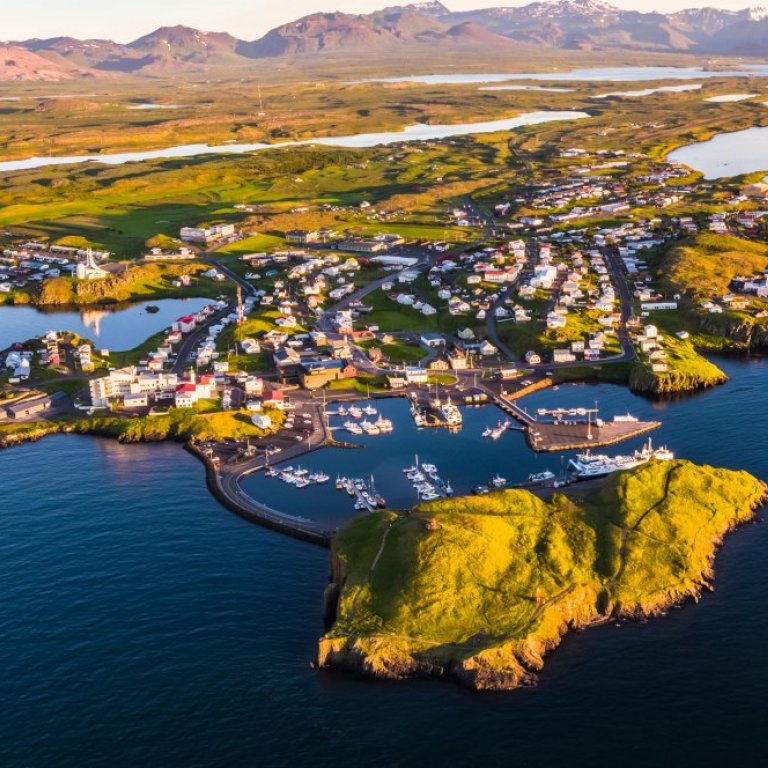 Hönnunarsamkeppni um gerð útsýnisstaðar í Súgandisey