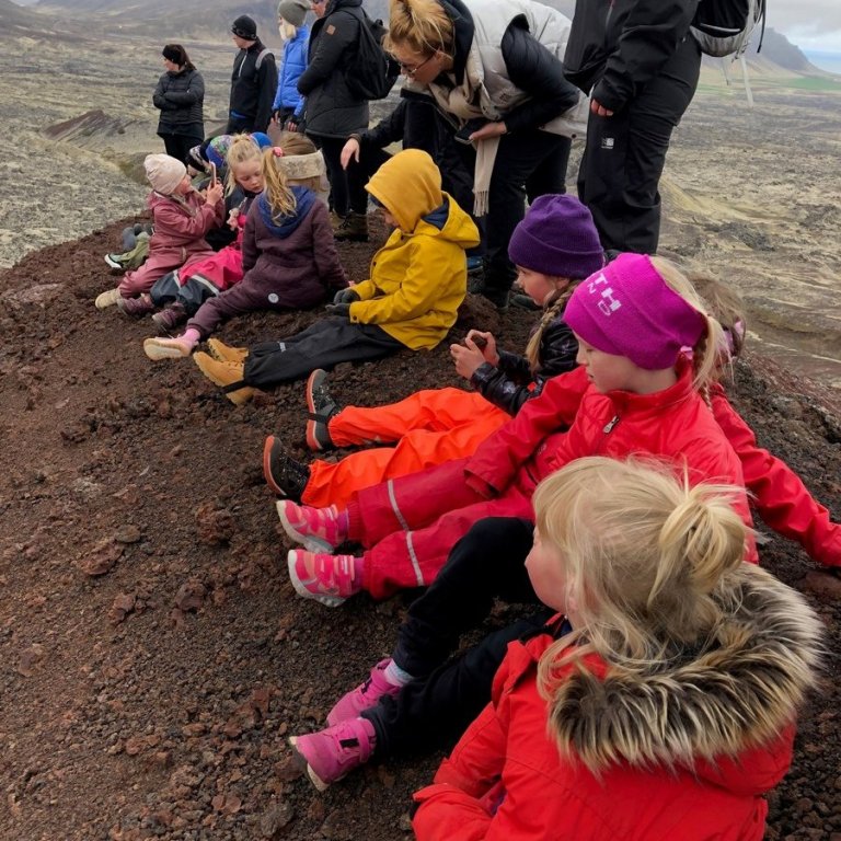 Ellefta ferðin á eldfjallið