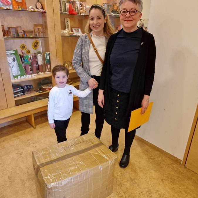 Gjöf til leikskólans