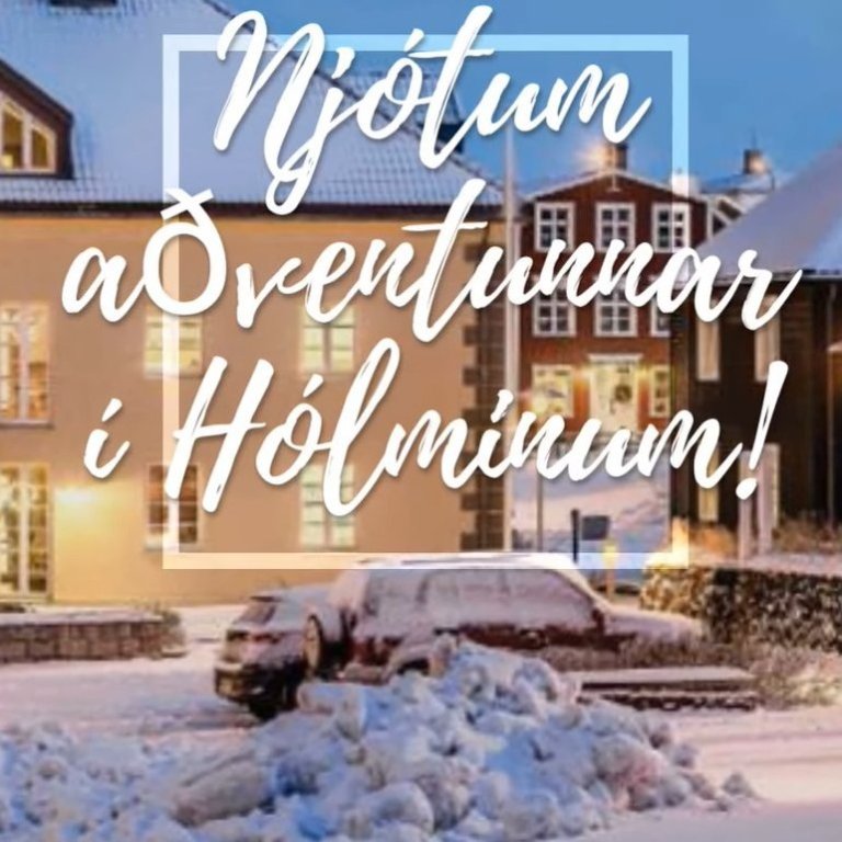 Aðventudagskrá í smíðum